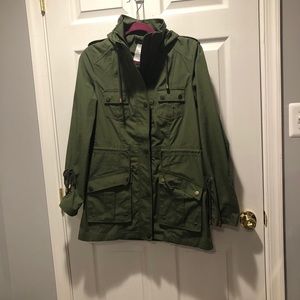 Olive green jacket